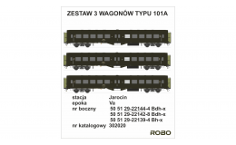 Zestaw wagonów
