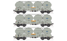 Zestaw 3 wagonów 408S Uacs Ep. VI -1-