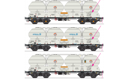Górkal 408S - zestaw 3 wagonów